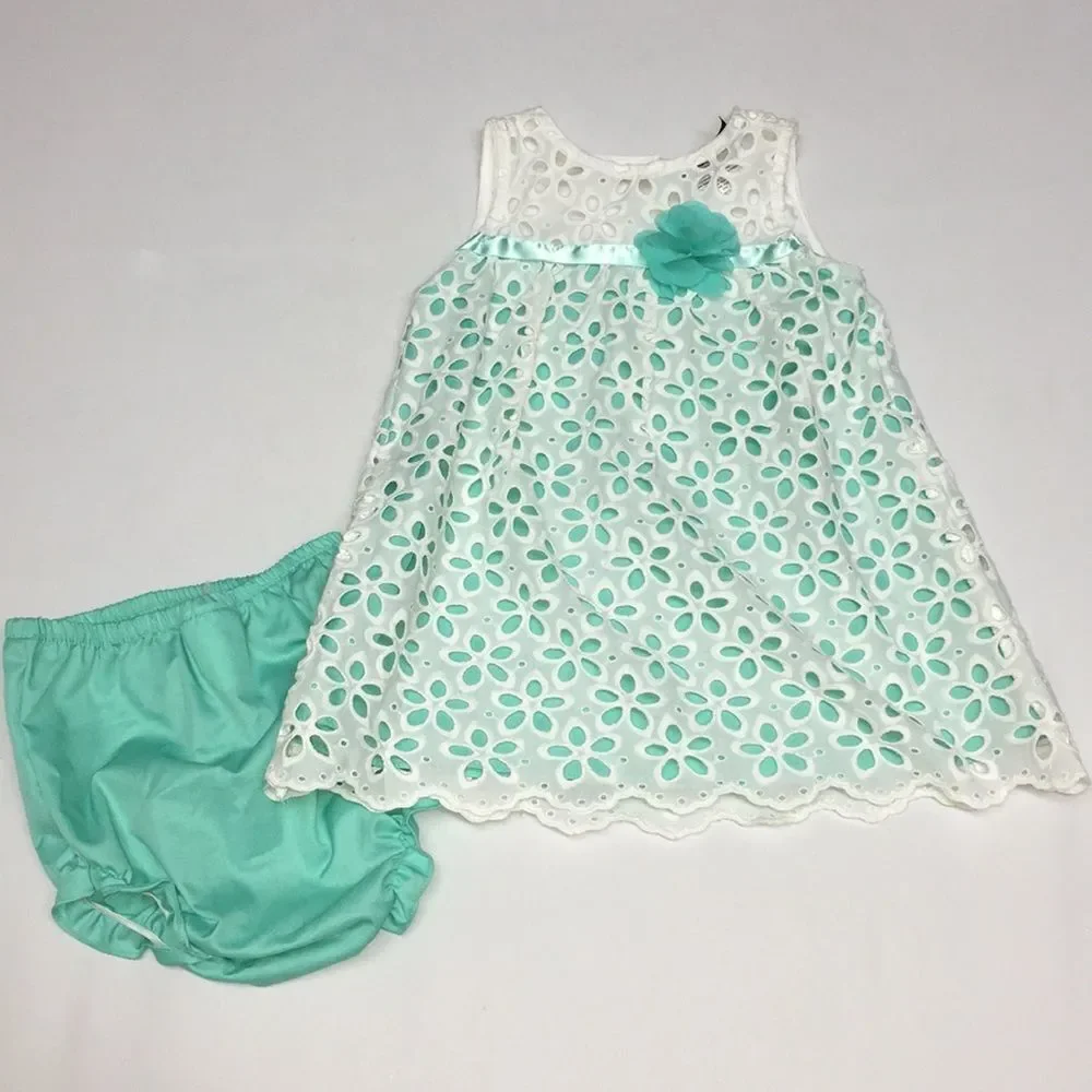 Rare Editions Easter Dress 12 Months